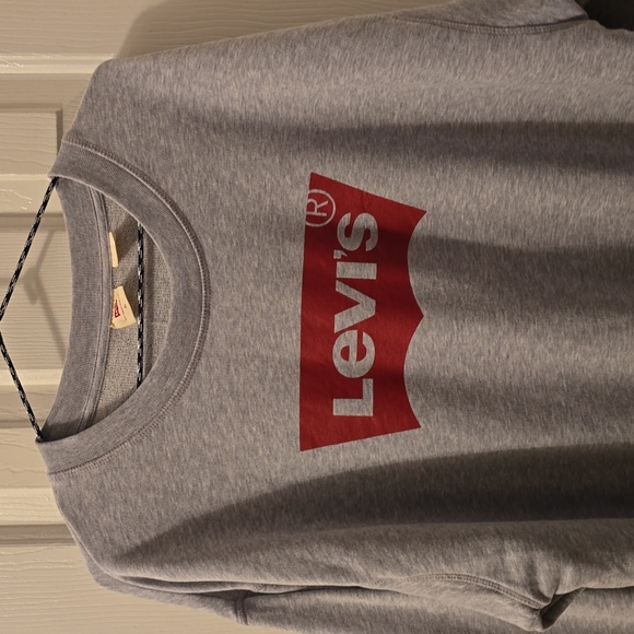 LEVIS BRAND SIGNATURE WOMEN'S GRAY SWEATSHIRT SIZE XL - Picture 3 of 14